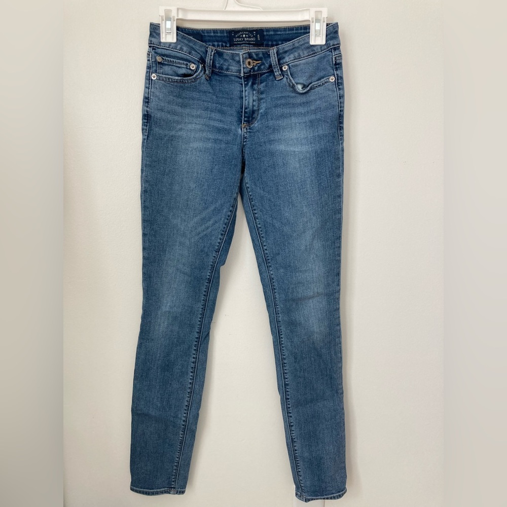 #155. Lucky Brand 🍀, Lolita Skinny Jeans 👖, Size 2/26, Blue, (Women)